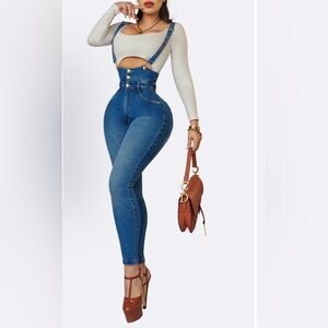 Sol Beauty and Care Denim Overall